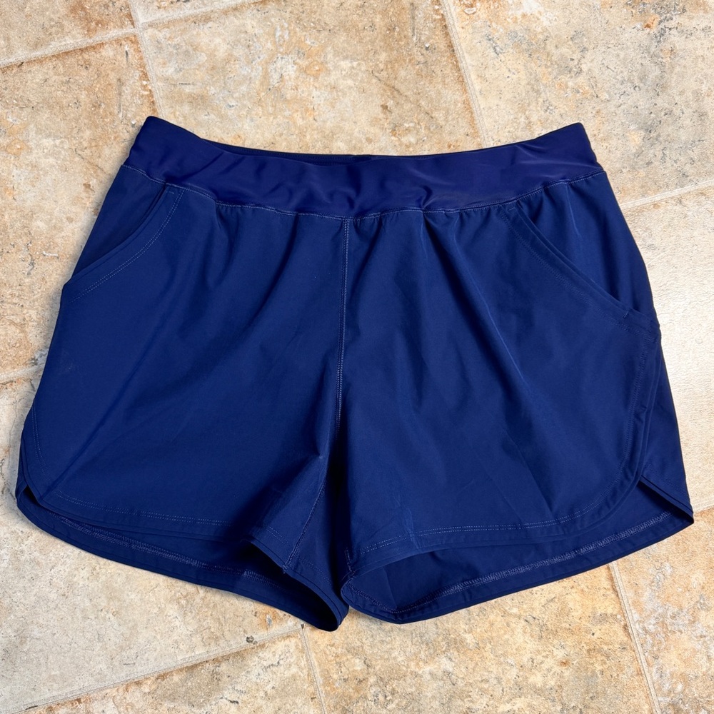 Lands End | Swim Short Lined Women Navy Blue 20W
